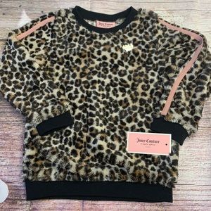 Juicy Couture Kids Cheetah Top • Sz 4 • NWT!